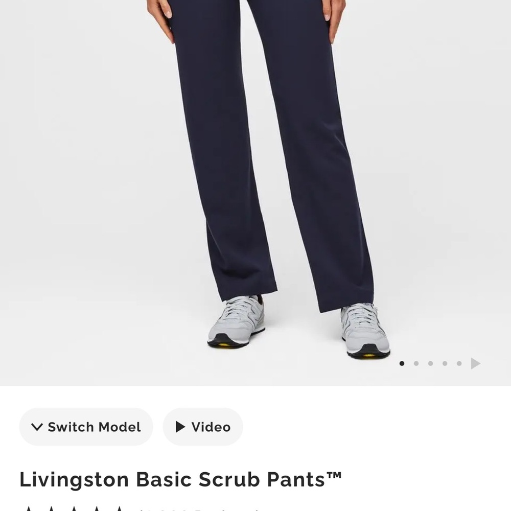 Figs Women's Navy Livingston Pants